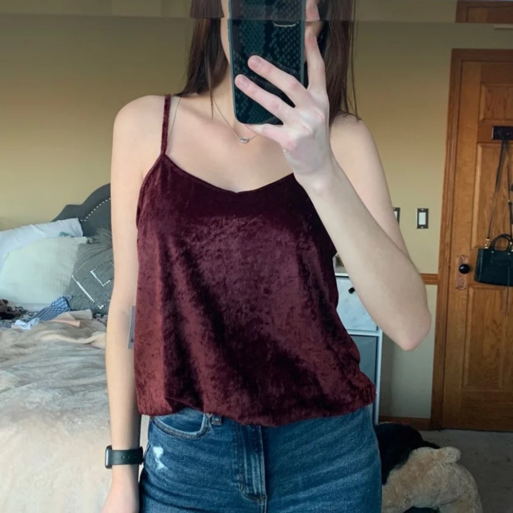 NWT Velvet Tank Top